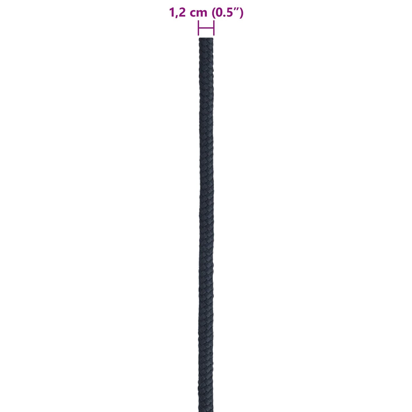 Boat Rope 1.2 mm 250 m Royal Blue Polyester