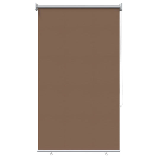 Outdoor Roller Blind UV Protection Taupe 100 x 140 cm (W x H)