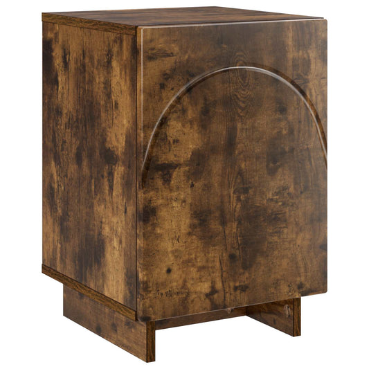 Bedside Cabinet Smoked Oak 33.5 x 34.5 x 50 cm Engineered Wood