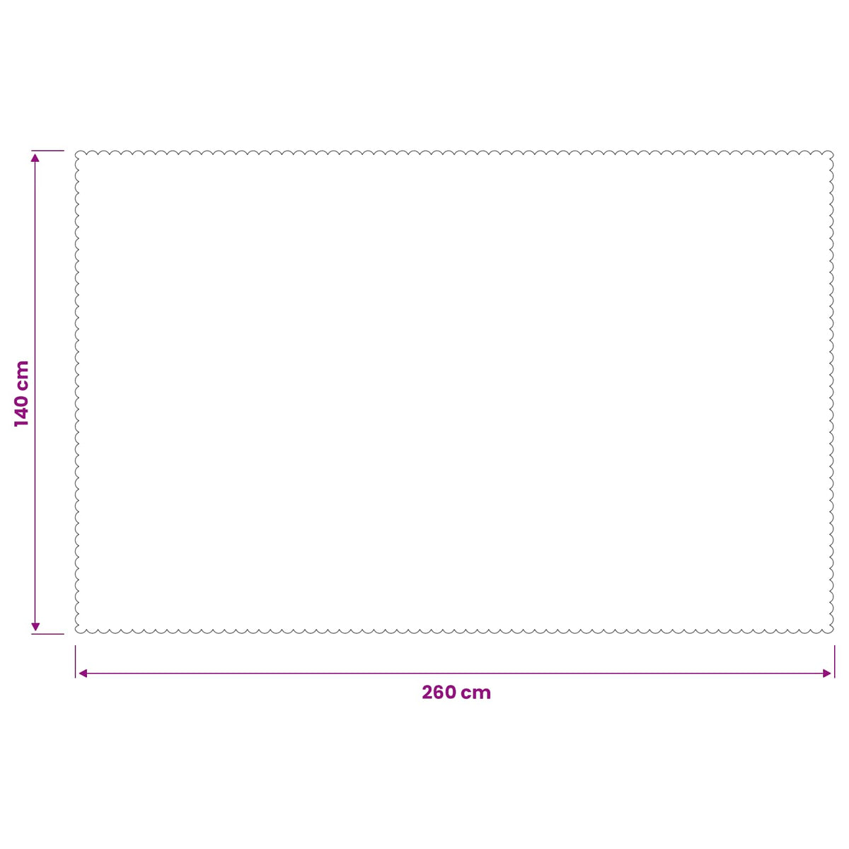 Table Cloth 5 pcs Rectangular Dark Grey 140 x 260 cm