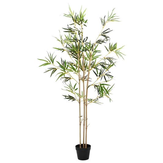 Artificial Bambo Tree Green 55 x 16 x 150 cm Fabric and Bamboo