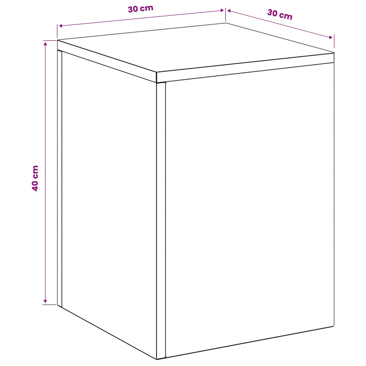 Plant Stand 2 pcs Silver 30 x 30 x 40 cm Steel
