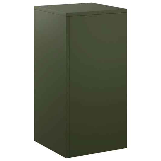 Plant Stand Olive Green 30 x 30 x 60 cm Weathering Steel