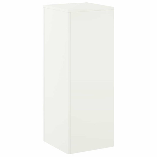 Plant Stand White 30 x 30 x 80 cm Steel