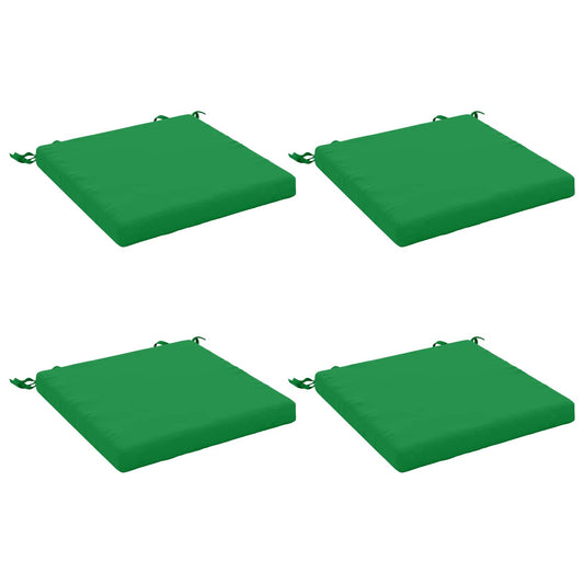 4-Piece Seat Cushions SOEST 4 pcs 100% Polyester Green