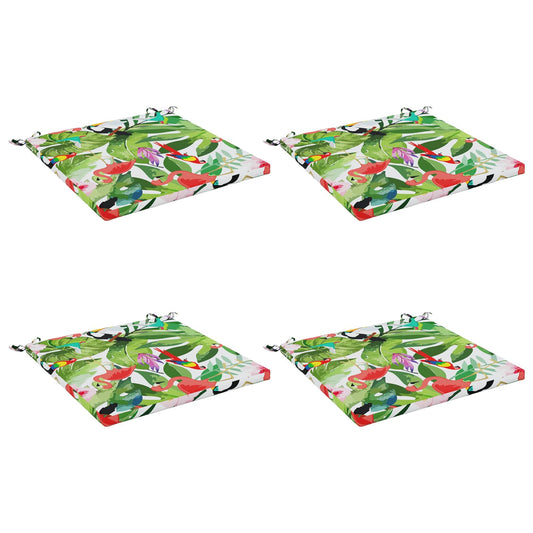 4-Piece Seat Cushions SOEST 4 pcs 100% Polyester Multicolour
