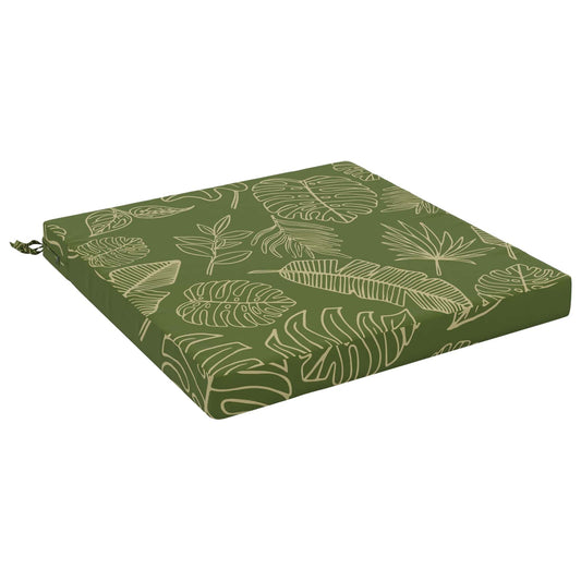 1-Piece Seat Cushion SOEST 100% Polyester Leaf Design