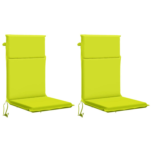 High Back Chair Cushion GEMERT 2 pcs 100% Polyester