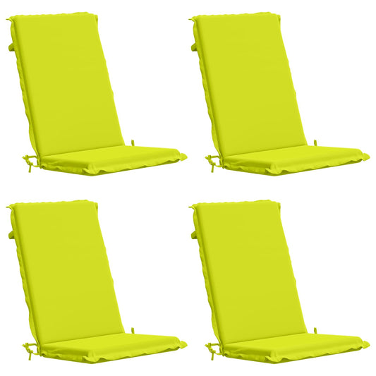 High Back Chair Cushion GEMERT 4 pcs 100% Polyester