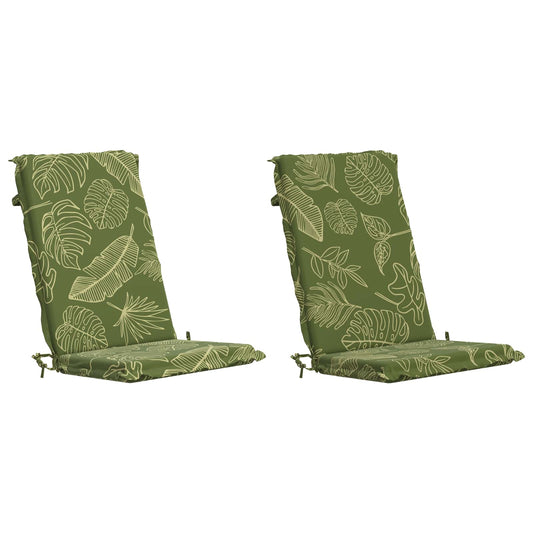 2-Piece High Back Bhair Cushions GEMERT 2 pcs 100% Polyester