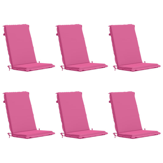 6-Piece High Back Bhair Cushions GEMERT 6 pcs 100% Polyester