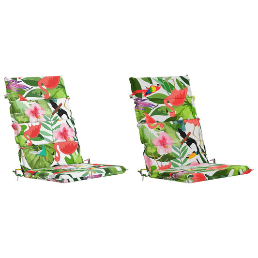 2-Piece High Back Bhair Cushions GEMERT 100% Polyester