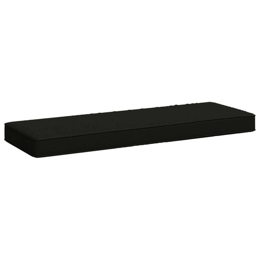 1-Piece Bench Cushion VUGHT 100% Polyester Black 60 x 30 x 5 cm
