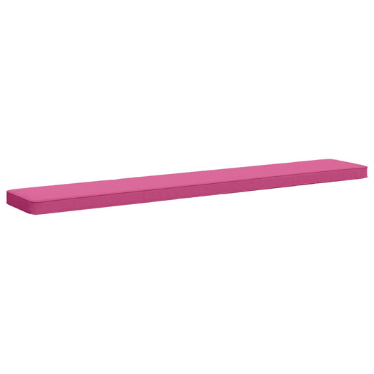 1-Piece Bench Cushion VUGHT 100% Polyester Pink 180 x 30 x 5 cm