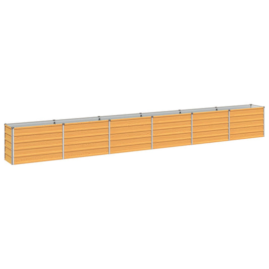 Raised Garden Bed Natural 480 x 40 x 55 cm cold-rolled steel