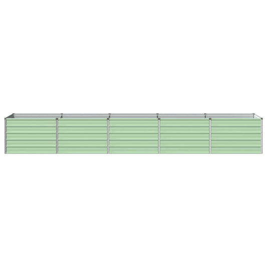Raised Garden Bed Pastel Green 400 x 80 x 55 cm