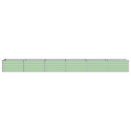 Raised Garden Bed Pastel Green 600 x 80 x 55 cm