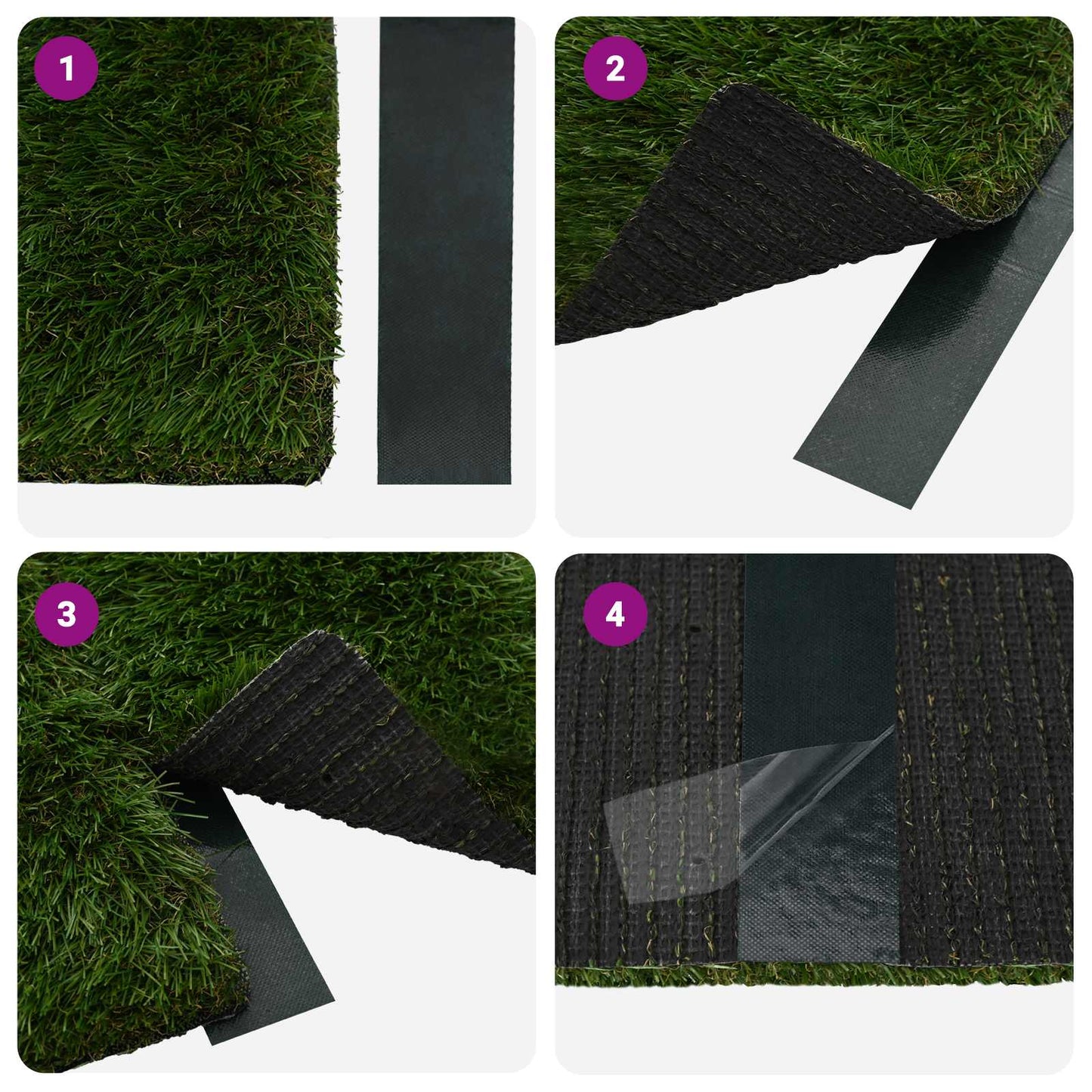 Artificial Grass Tape Self-adhesive Green 5 cm x 10 m