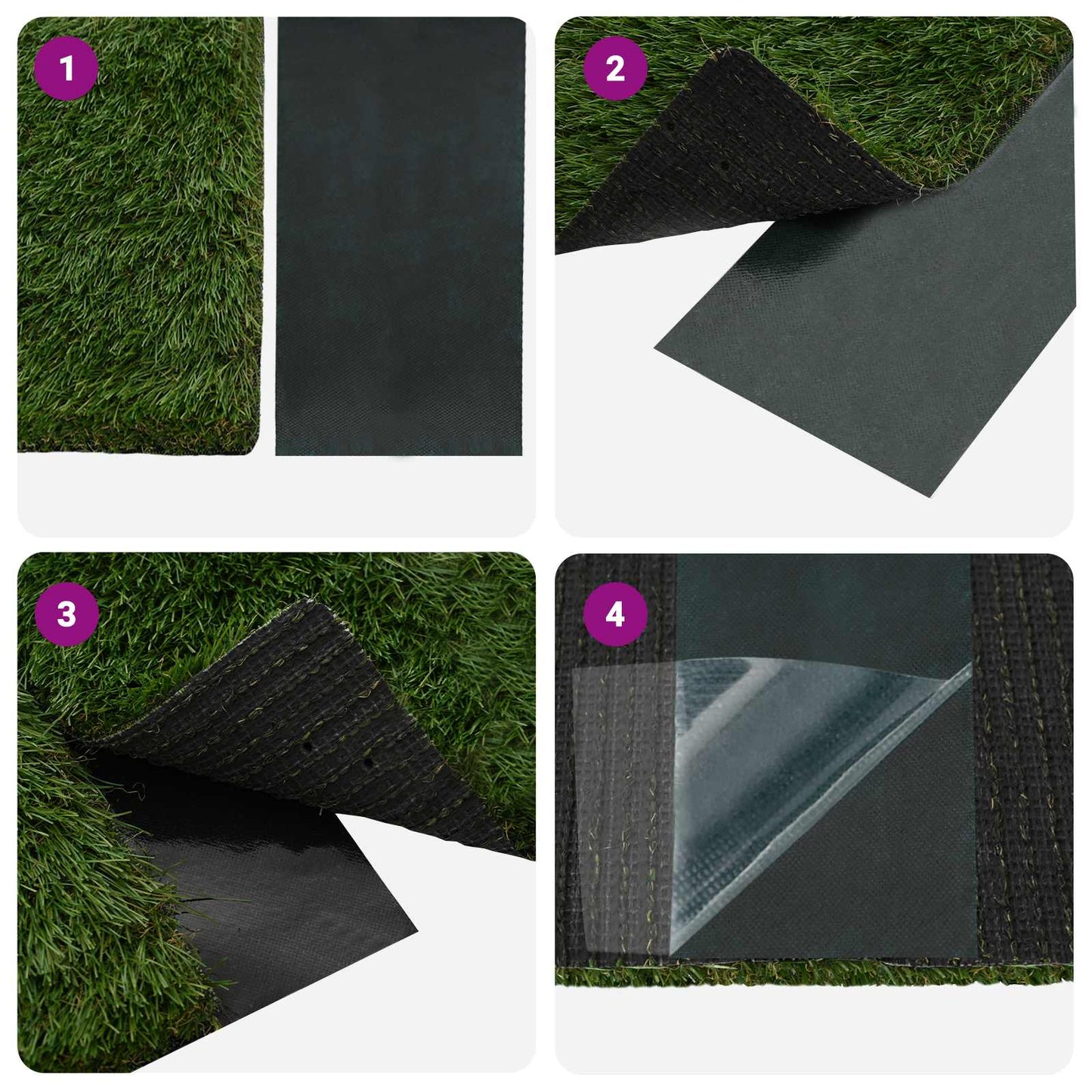 Artificial Grass Tape Self-adhesive Green 15 cm x 10 m