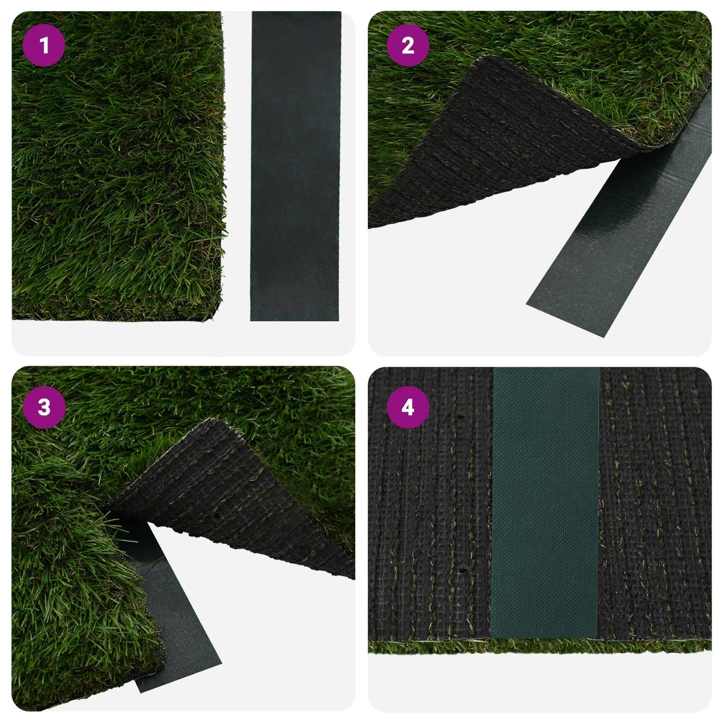 Artificial Grass Tape Self-adhesive Green 5 cm x 20 m