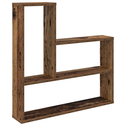 Wall Shelf Old Wood 60 x 11 x 60 cm Engineered Wood