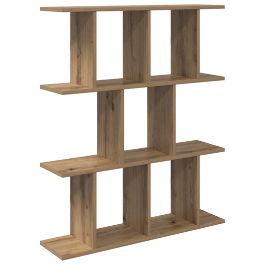 Wall Shelf Artisan Oak 80 x 20 x 96 cm Engineered Wood