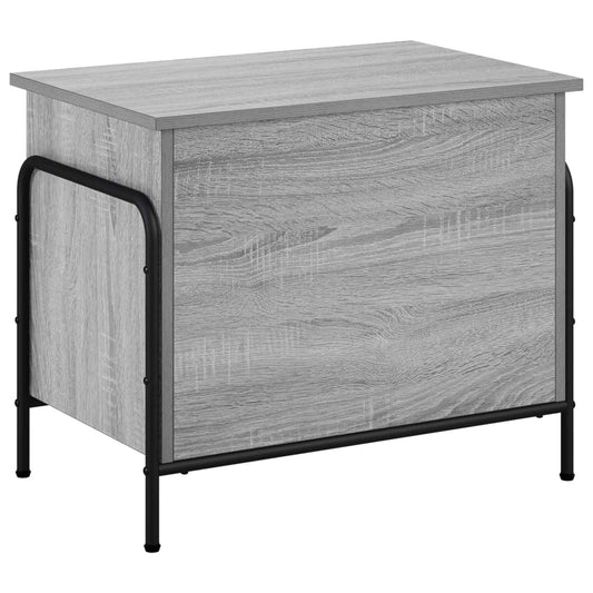 Storage Box Grey Sonoma 60 x 40 x 49.5 cm Engineered Wood
