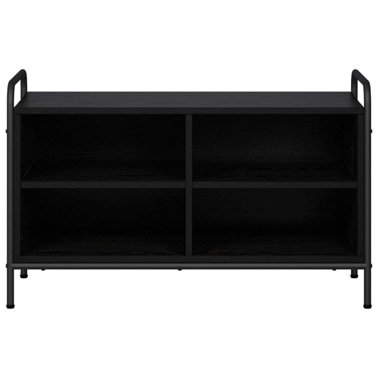 TV Cabinet 80 x 39.5 x 50 cm Black Oak Engineered Wood
