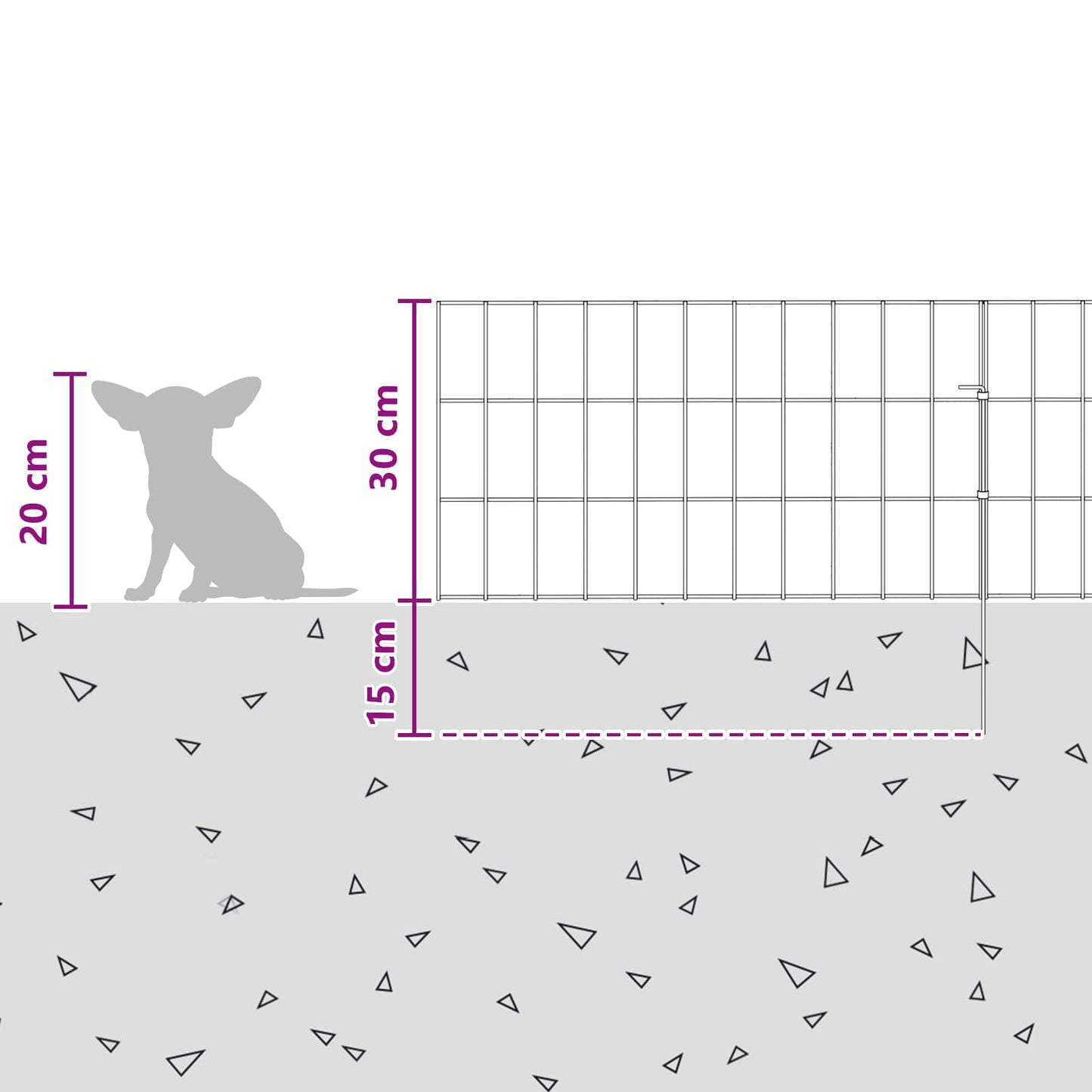 Garden Fence with Stakes 48 pcs 55 x 30 cm Galvanised Steel