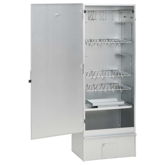 Smoker Oven 3 pcs 44.5 x 29 x 110 cm Galvanised steel Silver