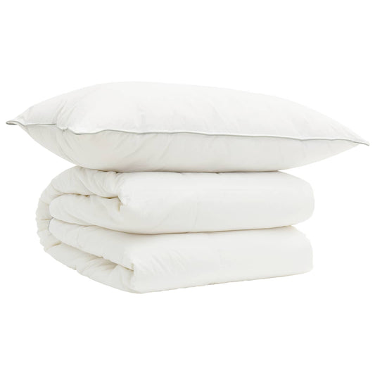 Duvet and Pillow Set 2 pcs 140x200 cm 4 Seasons 140+220 GSM