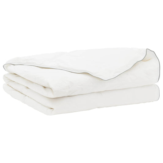 Duvet FULDA 220 x 240 cm Summer 100 GSM 90% Goose Down White