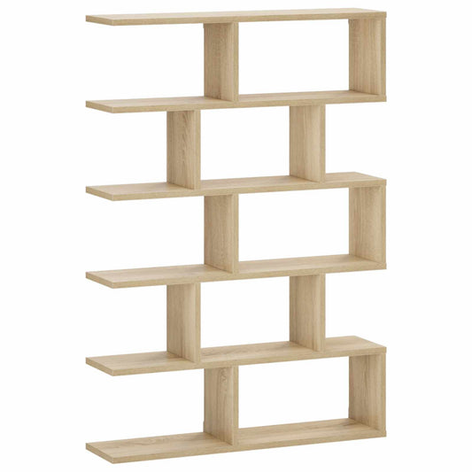 Wall Shelf Sonoma Oak 70 x 17 x 101 cm Engineered Wood