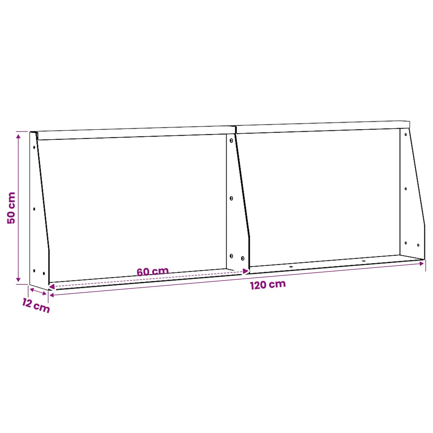 Retaining Wall 2 pcs 60 x 12 x 50 cm Stainless Steel Silver