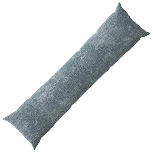 Throw Pillow HEERLEN Light Blue 40 x 145 cm Chenille Fabric