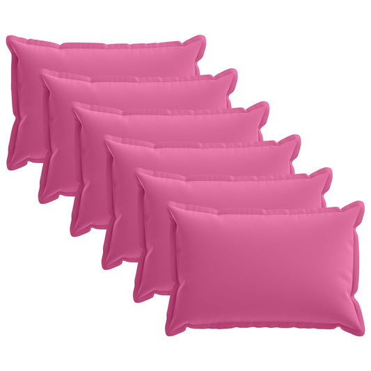 Cushion with Pillow HOUTEN 6 pcs Pink Polyester