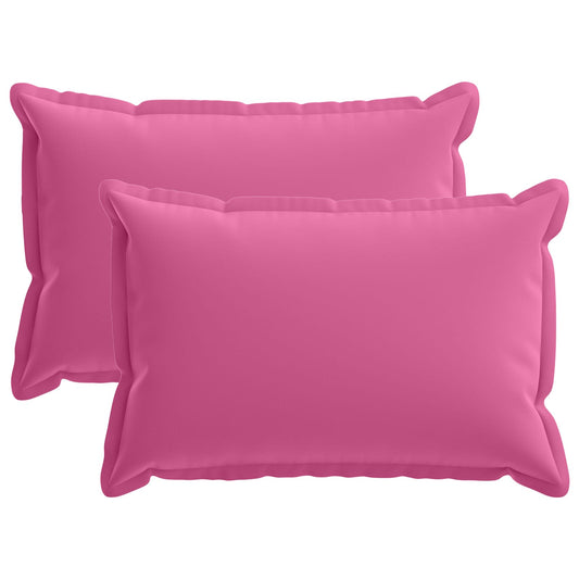 Throw Pillow 2 pcs HOUTEN Pink 50 x 70 cm Polyester