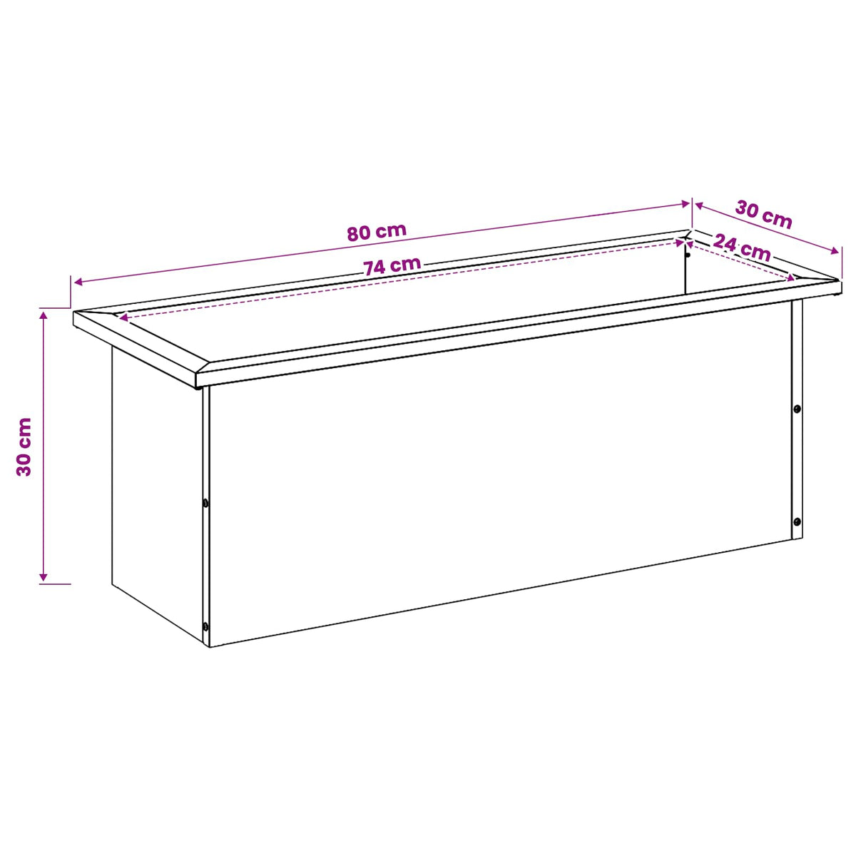 Garden Planter with LED 2 pcs Olive Green 30 x 80 x 30 cm Steel