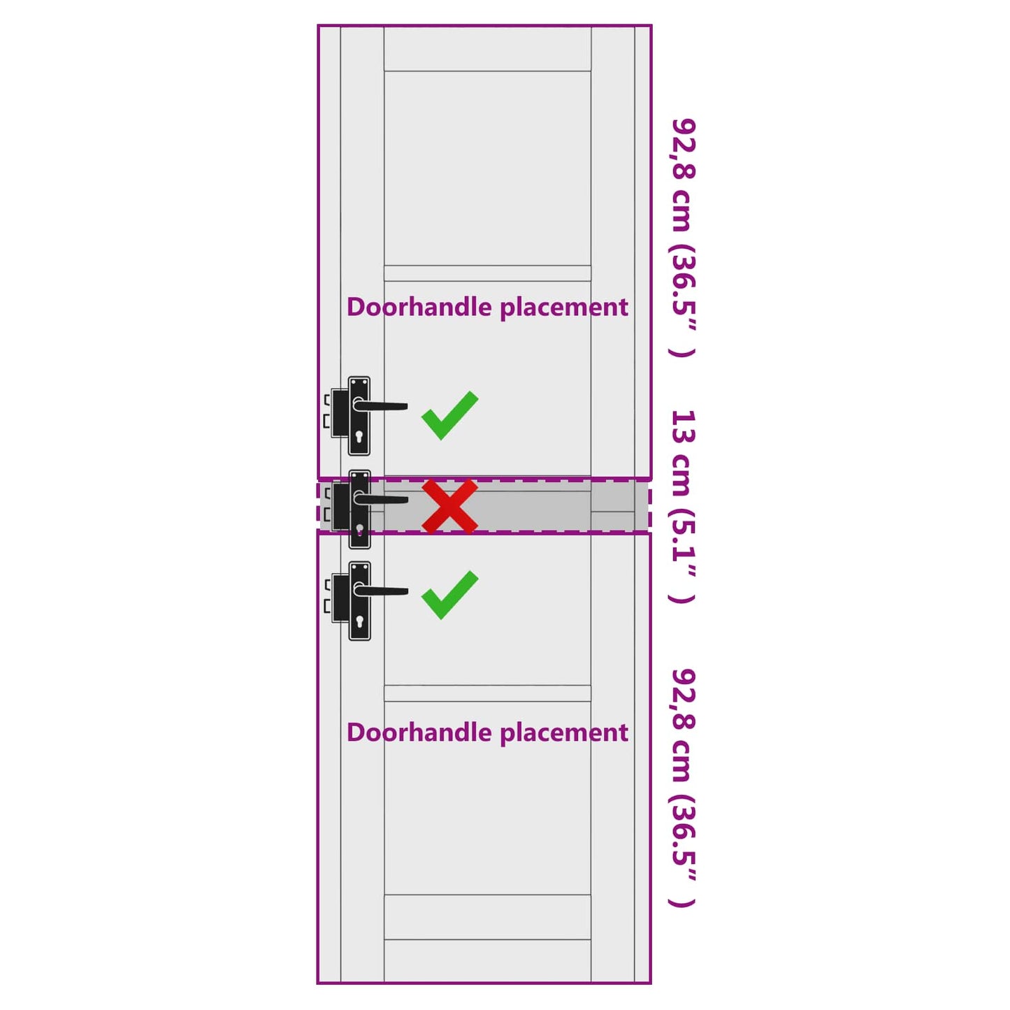 Interior Door 61 x 198.5 cm Plywood Natural