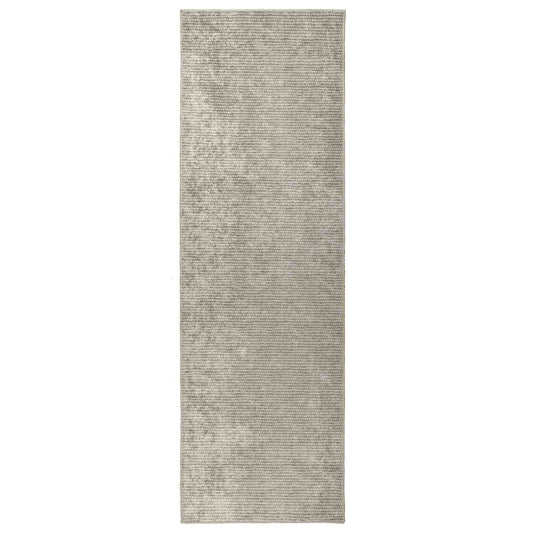 Rug Beige 100 x 300 cm 100% Polyester 3 mm Washable