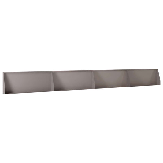 Retaining Wall 4 pcs 100 x 12 x 30 cm Weathering Steel Rusty