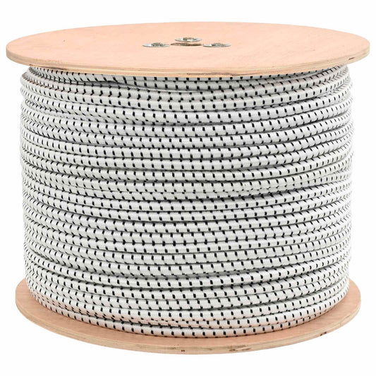 Bungee Cords 10 mm Black and White PP and Rubber