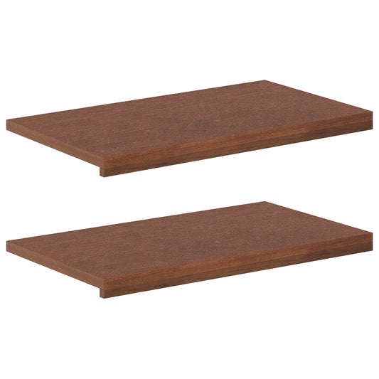 Window Sills 2 pcs Dark Brown 70 x 30 x 2 cm Solid Oak Wood