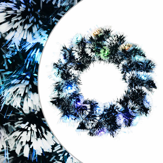 Christmas Garland 16 LEDs Multicolour steel