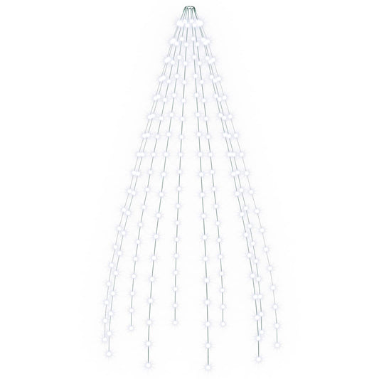 Christmas Tree Lights 180 LEDs Cold White 180 cm