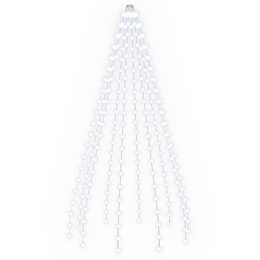 Christmas Tree Lights 210 LEDs Cold White 210 cm