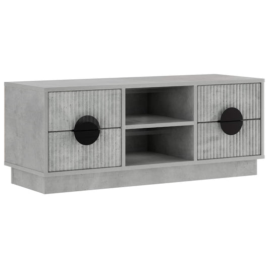 TV Cabinet VENRAY 101 x 36.5 x 40 cm Concrete Grey