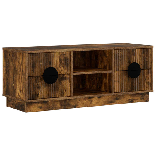 TV Cabinet VENRAY 101 x 36.5 x 40 cm Smoked Oak