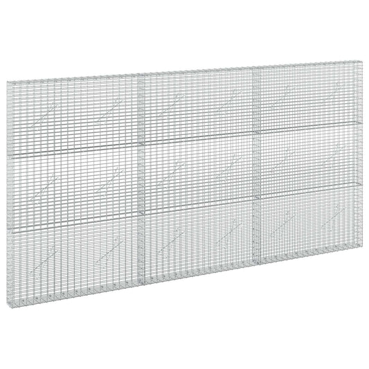 Gabion with 3.5 mm Wire and 5x2.5 cm Mesh 300x10x150 cm