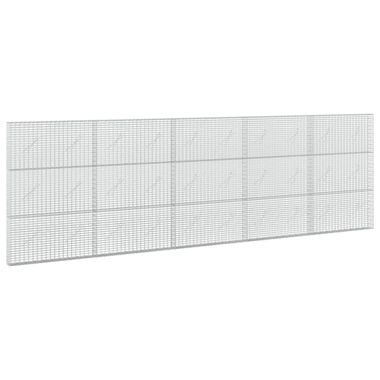 Gabion with 3.5 mm Wire and 5x2.5 cm Mesh 500x10x150 cm